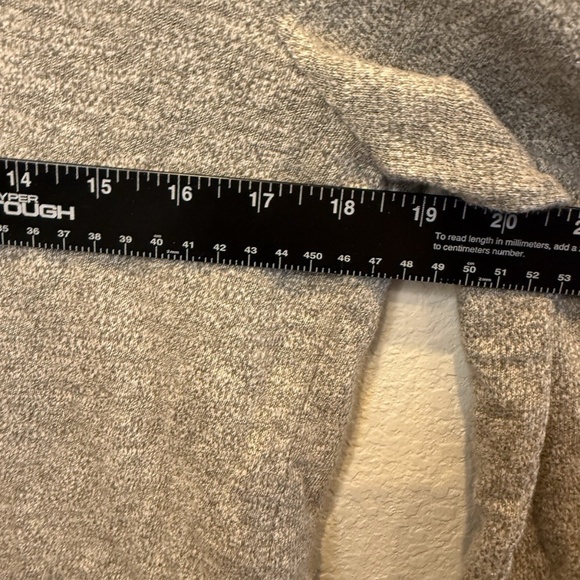 JCrew Peter Pan collar gray cream silk trim Medium - Picture 7 of 8